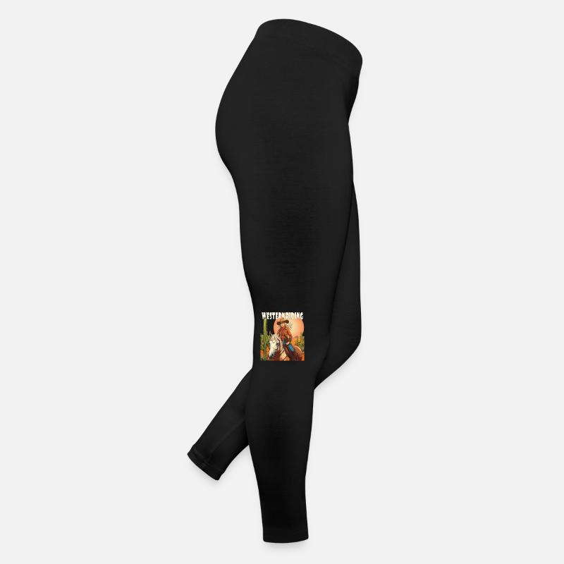 FRAU REITEN WESTERN RIDING Frauen Jersey Leggings