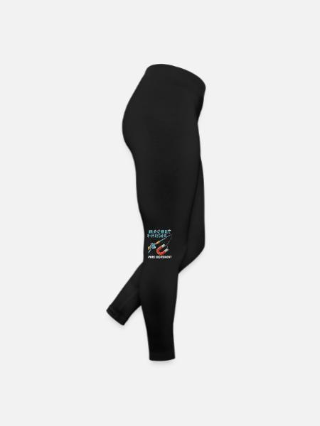 MAGNET FISHING PURE EXCITEMENT - Women’s Jersey Leggings - black - Right