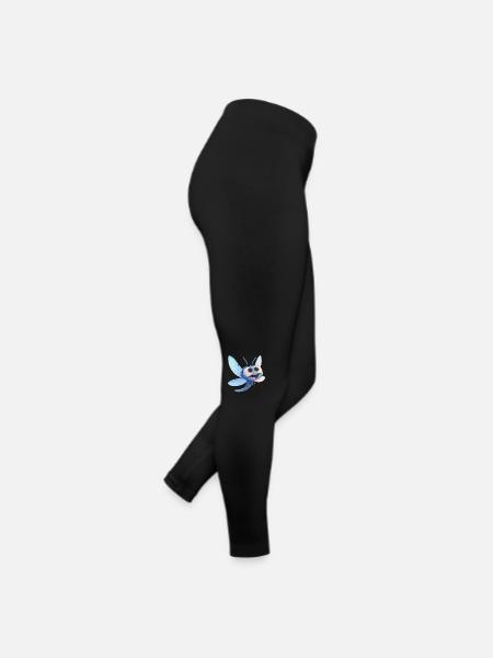 Libellules Libellule - Legging en jersey Femme - noir - Droite