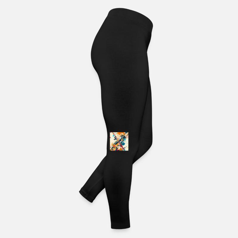 Querflöte Frauen Jersey Leggings