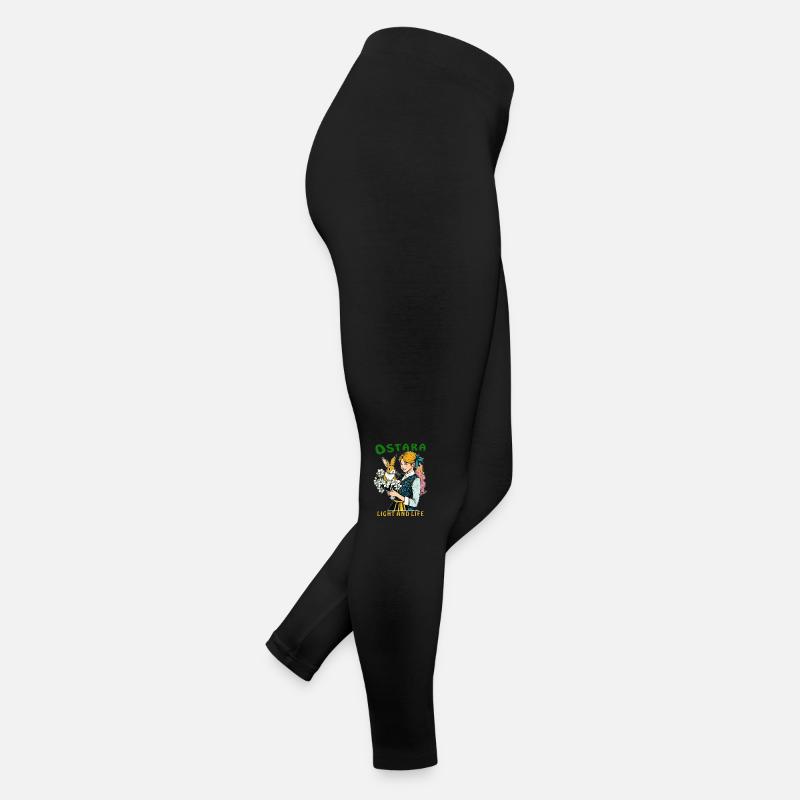 MRS. RABBIT FLOWER OSTARA LIGHT AND LIFE Women’s Jersey Leggings