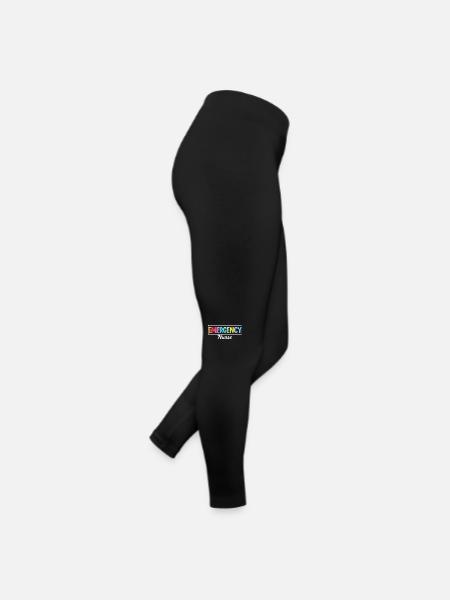 Emergency Nurse Krankenschwester - Women’s Jersey Leggings - black - Right
