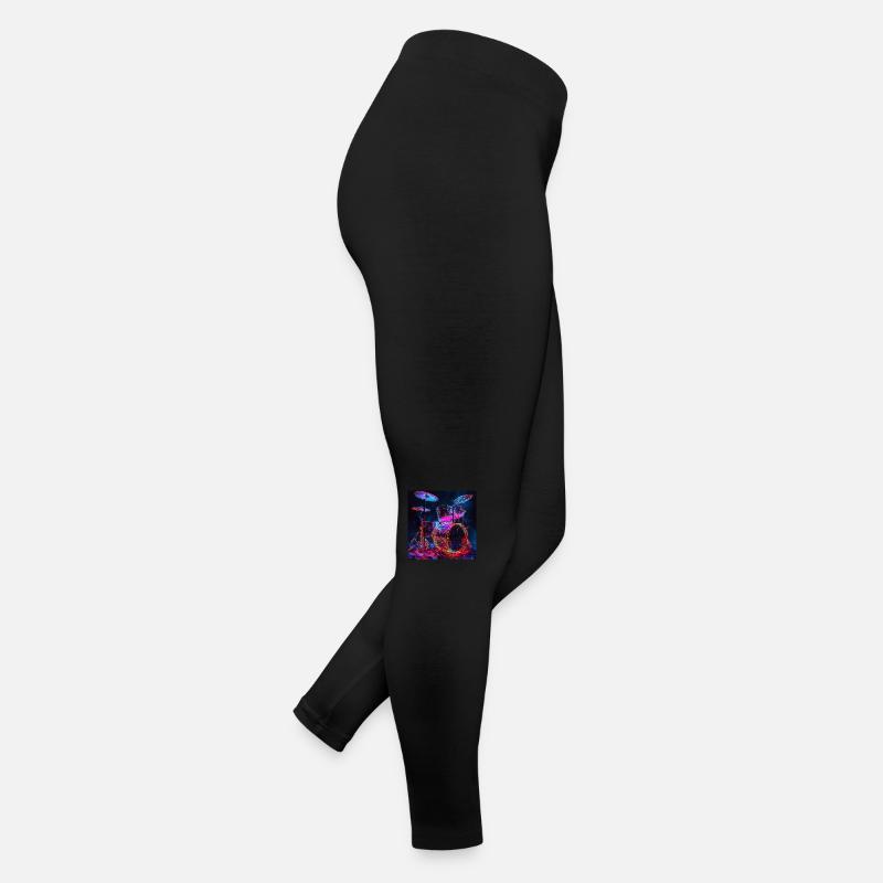 Schlagzeug Frauen Jersey Leggings