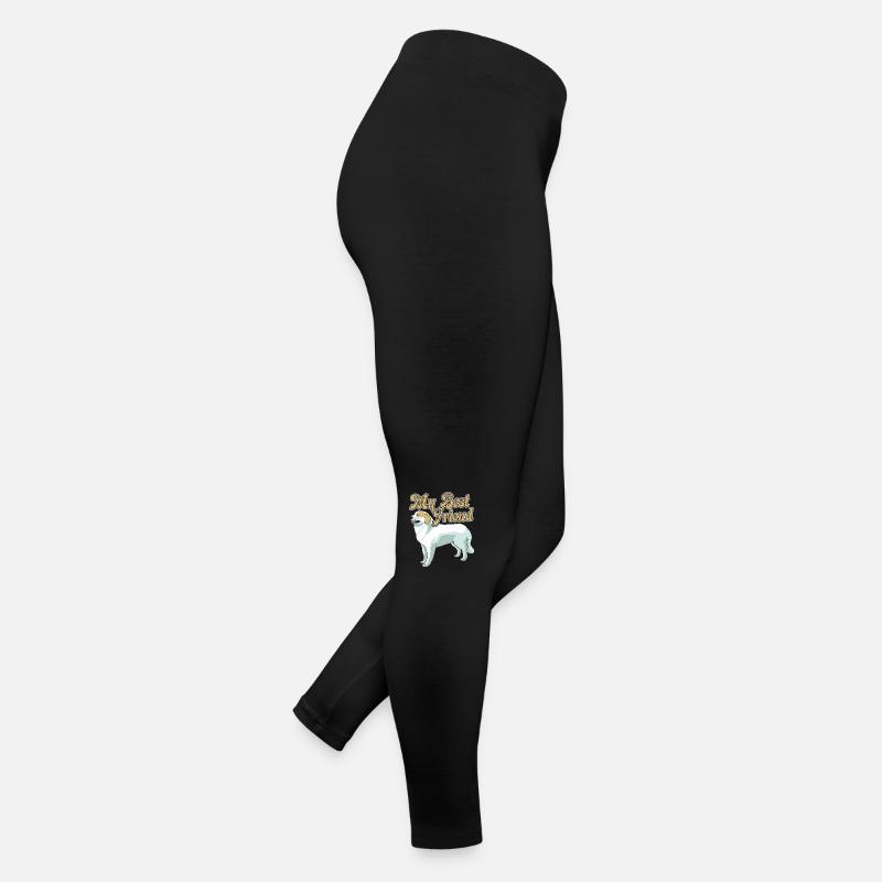 Great Pyrenees Is My Best Friend Women’s Jersey Leggings