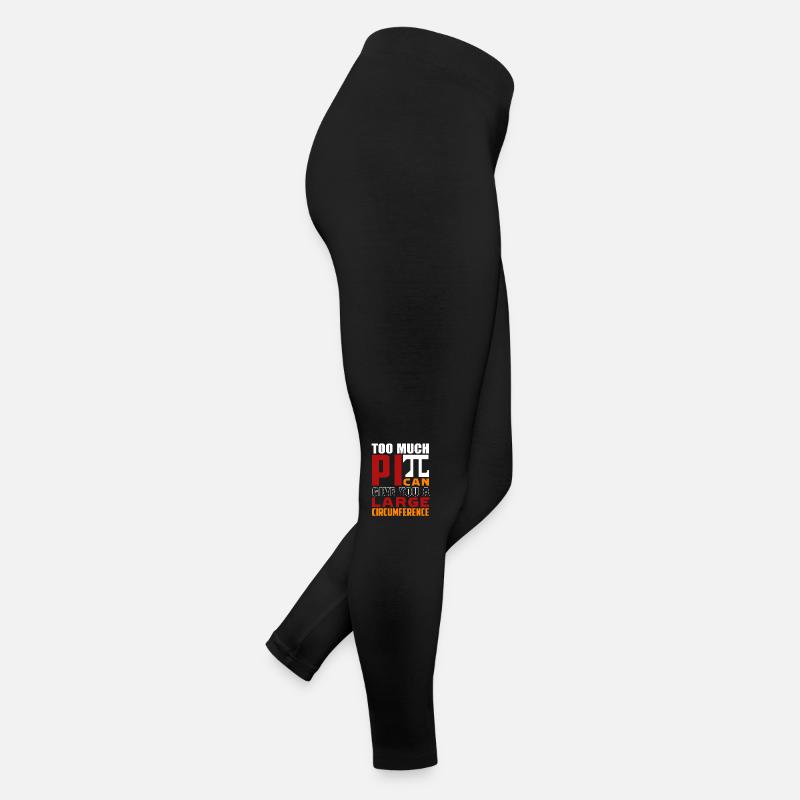 Pi Day Funny Pi Day March 14 - Women’s Jersey Leggings - black