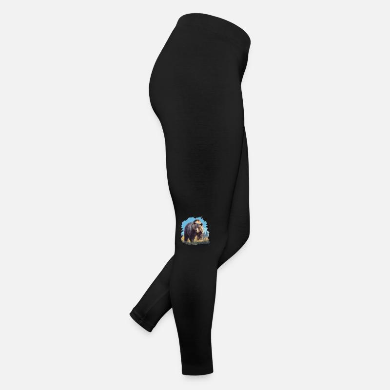 Grizzlybären Grizzlybär Frauen Jersey Leggings