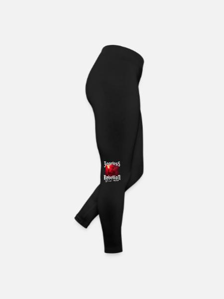 Trendy Rebel Streetwear Bengalo Pyro Streetwear - Women’s Jersey Leggings - black - Right