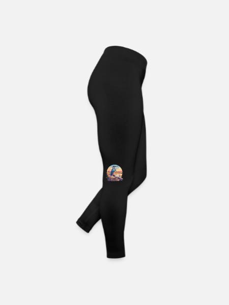 Martin-pêcheur Martin-pêcheur - Legging en jersey Femme - noir - Droite