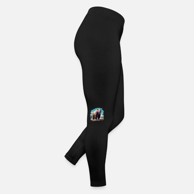 Kodiakbären Kodiakbär Frauen Jersey Leggings