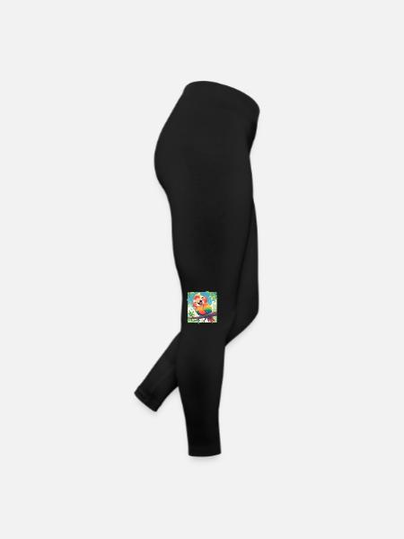 L’ère de l’ara - Legging en jersey Femme - noir - Droite
