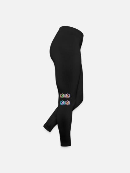 Exotic Birds Bird Parrot Parrots - Women’s Jersey Leggings - black - Right
