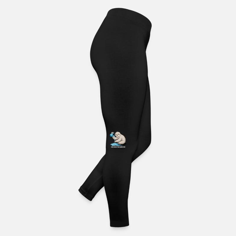 Aquarius Sloth: Do It Your Way Women’s Jersey Leggings