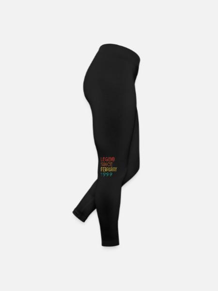 Légende Depuis Février 1999 Hommes Femmes Millésime 1999 - Legging en jersey Femme - noir - Droite
