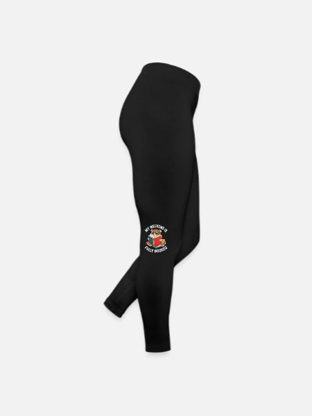 My weekend is fully booked - Women’s Jersey Leggings - black - Right