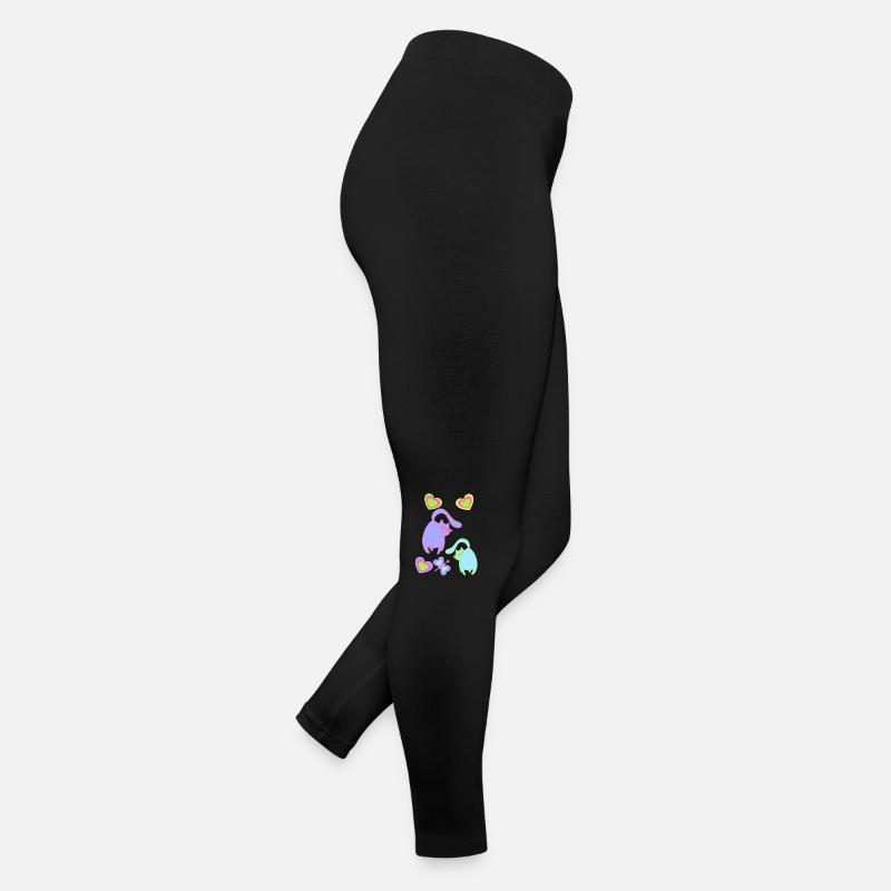 Retro Katzen Katze 80er 90er Vintage Kätzchen Kind Frauen Jersey Leggings