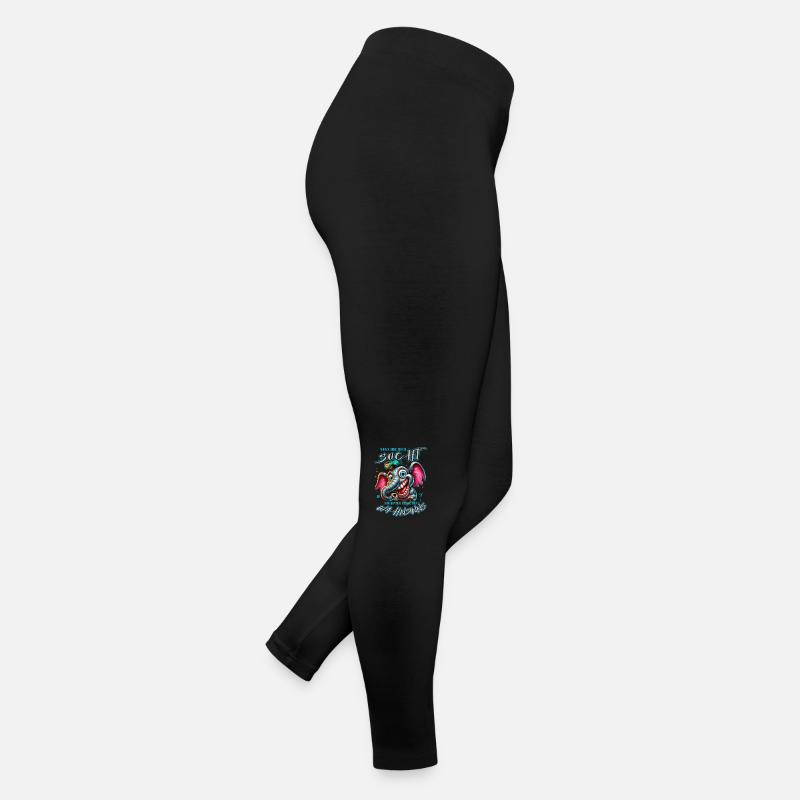 Wenn ihr mich sucht, ich bin am Rande des Wahnsinn Frauen Jersey Leggings