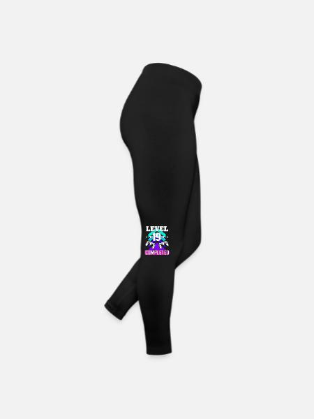 19 Anniversaire - Legging en jersey Femme - noir - Droite