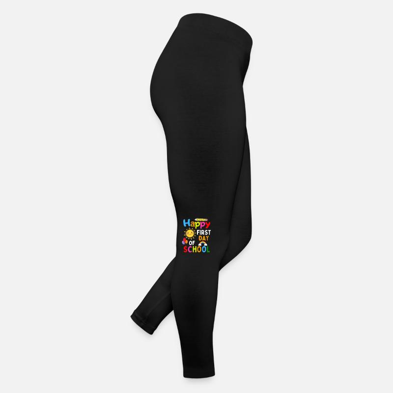 Premier jour d’inscription à l’école Début de l’école Legging en jersey Femme