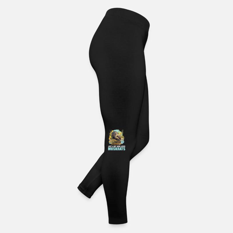 Bisamratten Bisamratte Frauen Jersey Leggings