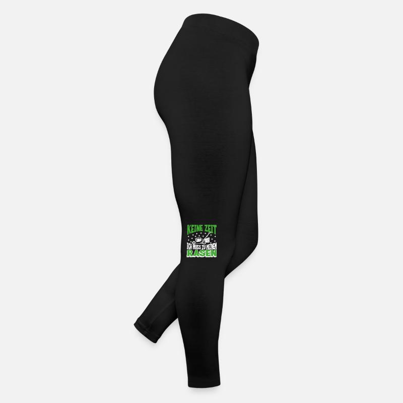 Pas le temps, je dois aller sur ma pelouse Legging en jersey Femme