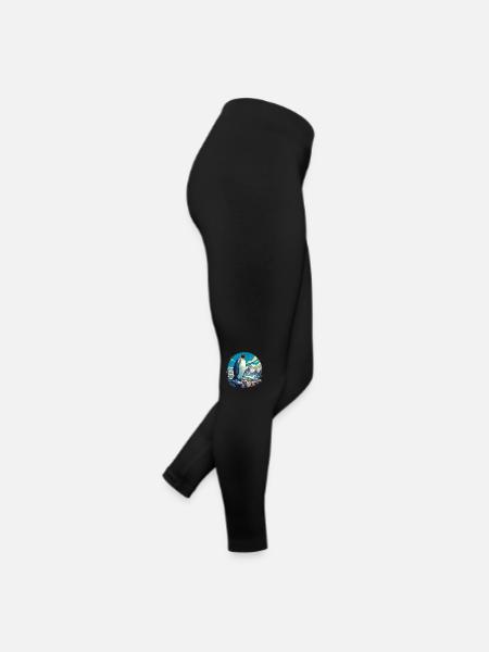 Penguins Penguin - Women’s Jersey Leggings - black - Right