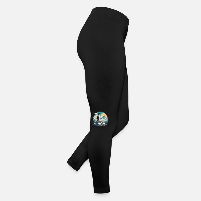 Pinguine Pinguin Frauen Jersey Leggings