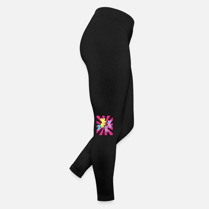 Mouse Mice Rat Rats Retro Vintage 80s 90s Women’s Jersey Leggings