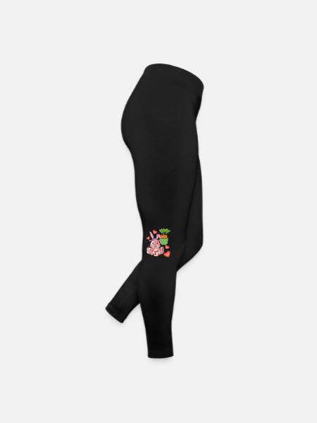 Bunny Bunny Oeufs de Pâques Bunny Oeufs de Pâques - Legging en jersey Femme - noir - Droite
