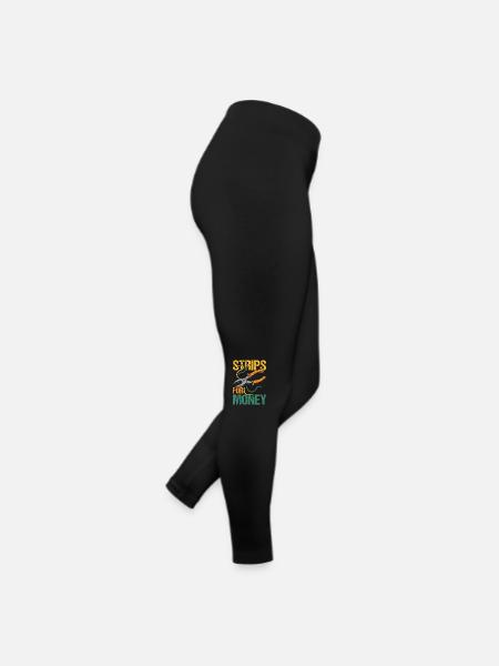 Bandes pour l’argent Électricien - Legging en jersey Femme - noir - Droite
