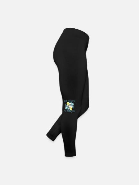 24 heures sur 24, 7 jours sur 7 - Legging en jersey Femme - noir - Droite
