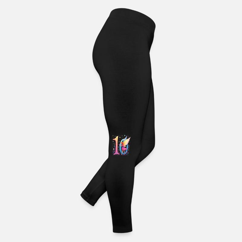 Douce Fée 10e anniversaire pour les filles Legging en jersey Femme