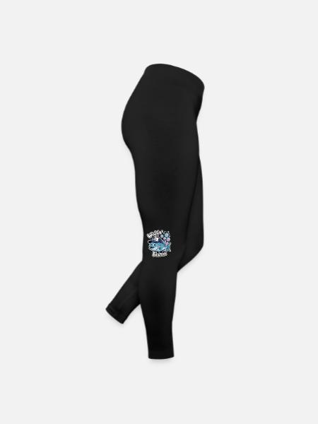 FISH, WISHIN J’ÉTAIS FISHIN - Legging en jersey Femme - noir - Droite