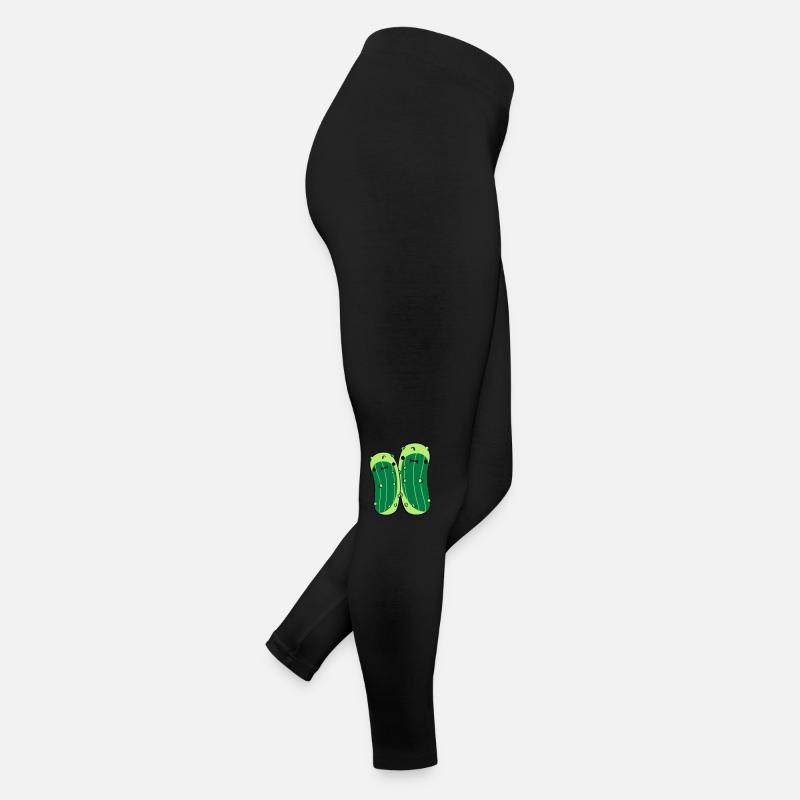 2 petits concombres sucrés Legging en jersey Femme