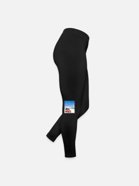 Christmas - Women’s Jersey Leggings - black - Right