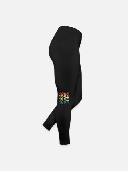 1994 Jahrgang 30. Geburtstag Männer Frauen 30 Jahre alt - Frauen Jersey Leggings - Schwarz - Rechts