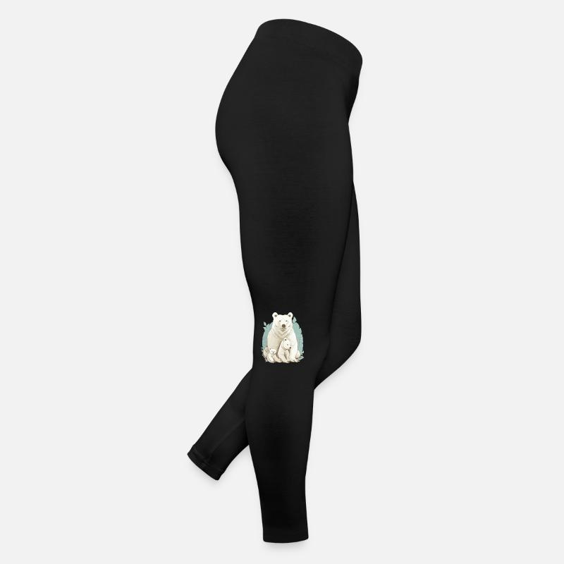 Mom Bear Women’s Jersey Leggings