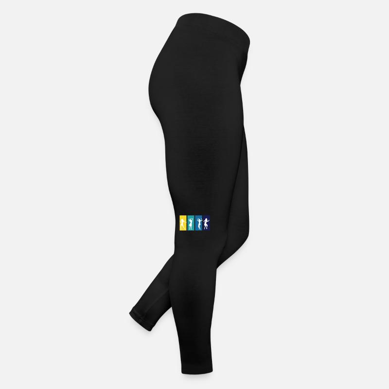 Dancing Dance Music Frauen Jersey Leggings