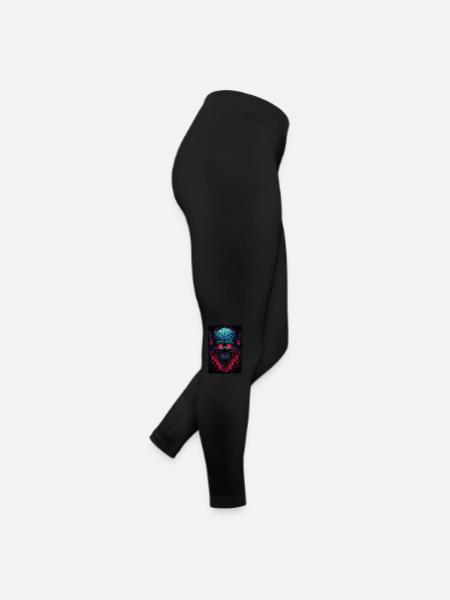 papas contre filles rencontres t-shirts fun badgers - Legging en jersey Femme - noir - Droite