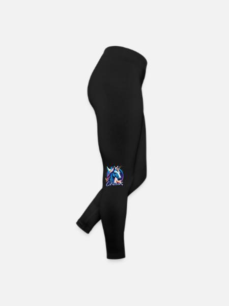 Unicorn - Women’s Jersey Leggings - black - Right