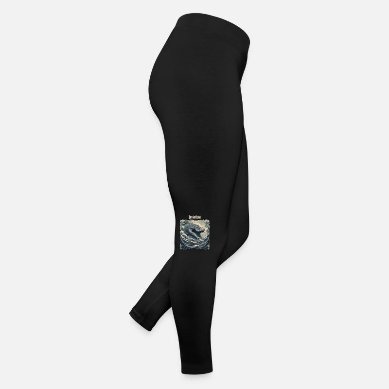 Leviathan - Women’s Jersey Leggings - black