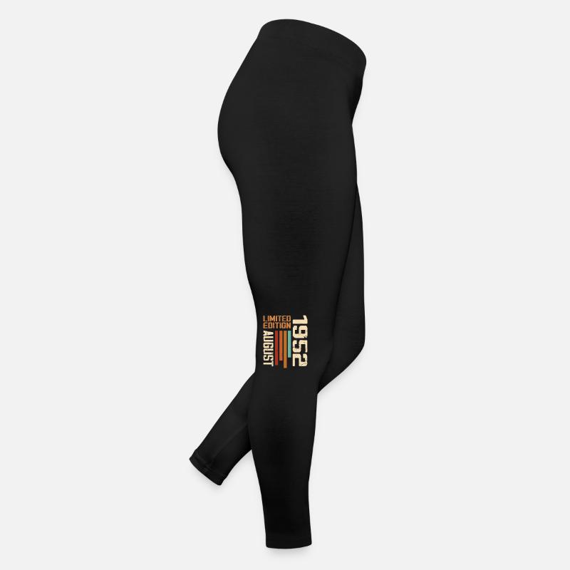 Aout 1952 Cadeau Anniversaire Août 1952 August Legging en jersey Femme