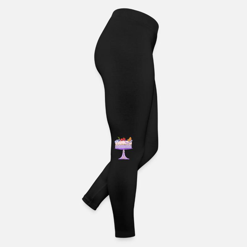 Kuchen Frauen Jersey Leggings
