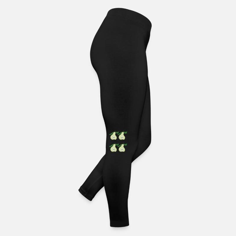 Les moitiés de poire quadruplent Legging en jersey Femme