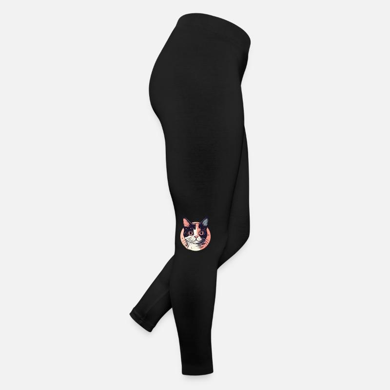 Katze Frauen Jersey Leggings