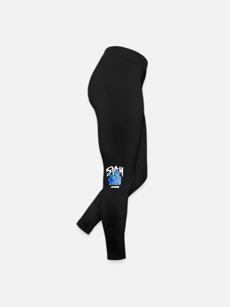 Bearstreet - Frauen Jersey Leggings - Schwarz - Rechts