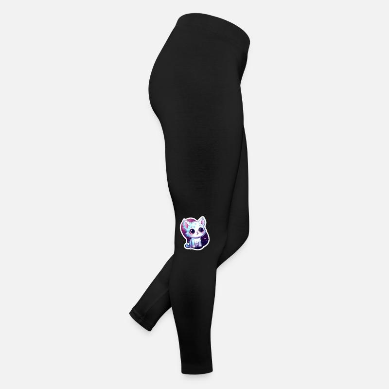 « Purrrfect Space Dreams » Legging en jersey Femme