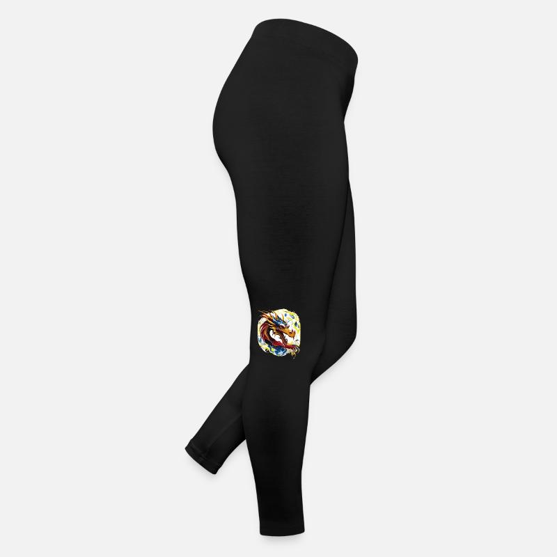 Friendly Dragon (Artwork Collection) Women’s Jersey Leggings