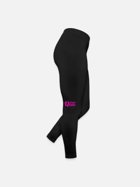 Detailer Queen Car Detailing Car Care Women - Women’s Jersey Leggings - black - Right