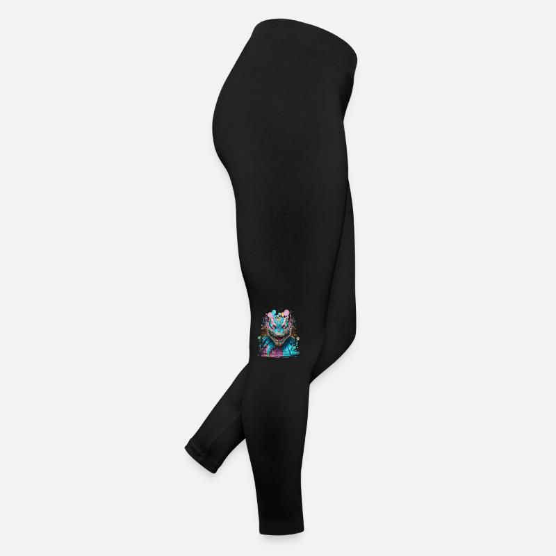 Graffiti Street Art Spray Colors Cool Artist Retro Women’s Jersey Leggings