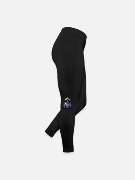 Death in the hood - Women’s Jersey Leggings - black - Right